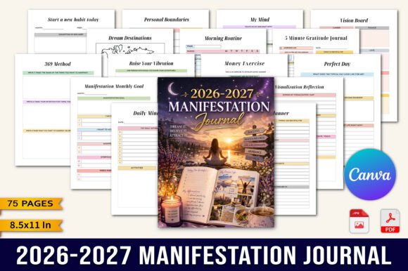 2026–2027 Manifestation Journal: A Tool for Intentional Living and Personal Growth