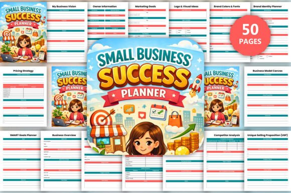 Small Business Success Planner: Your All-in-One Tool for Organized Growth