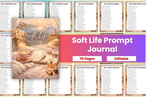 Soft Life Prompt Journal: A Practical Guide to Transforming Your Money Mindset